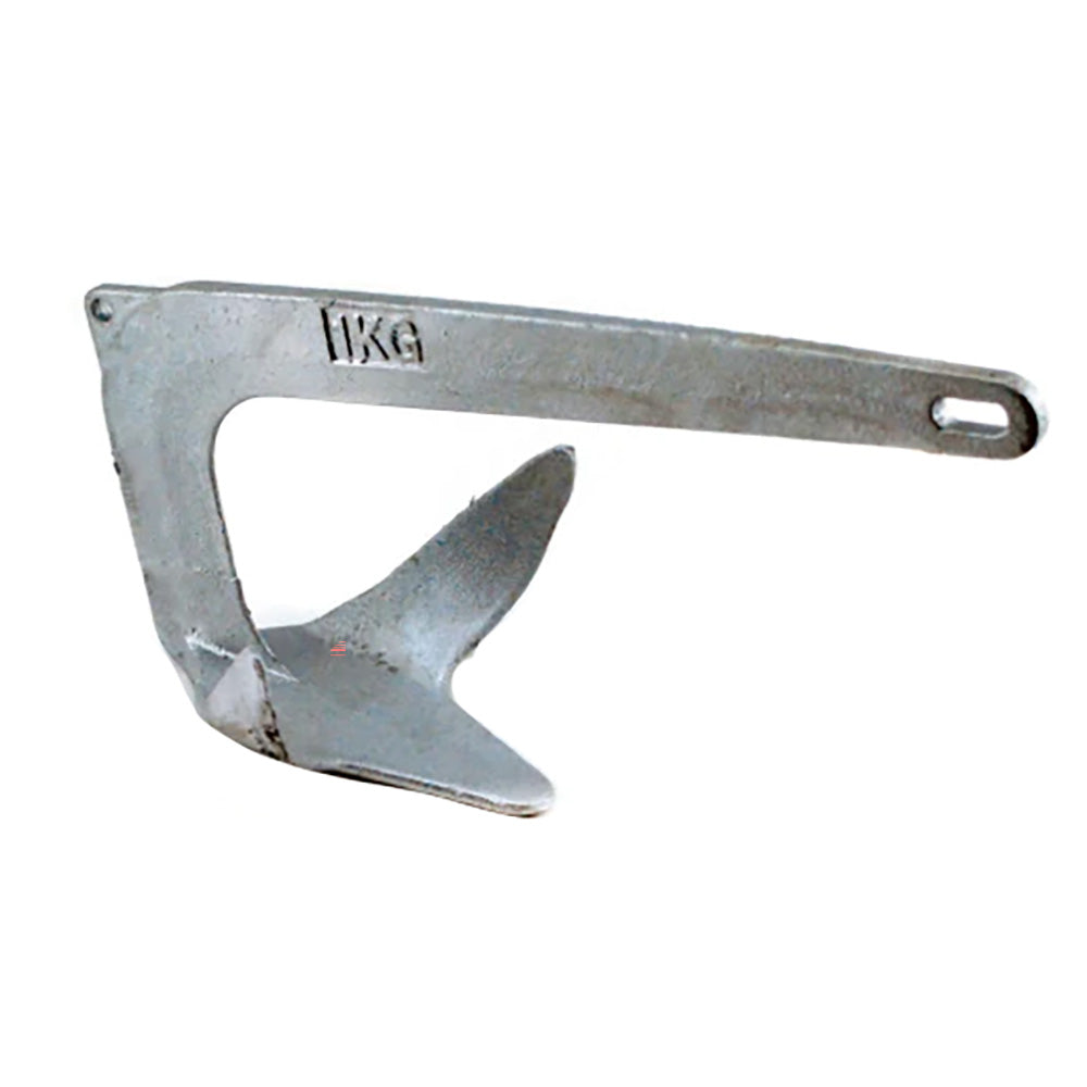 YakGear 2.2 lb Bruce Anchor Galvanized Steel Plow Anchor, Part ABB