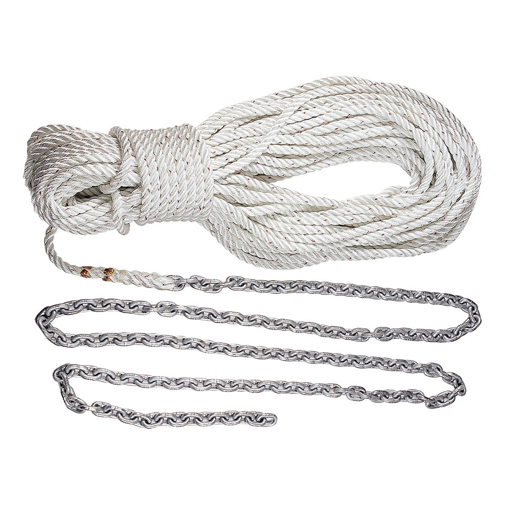 Lewmar Anchor Rode with 15 ft. 5/16 in. G4 Chain and 150 ft. 9/16 in. Nylon Rope