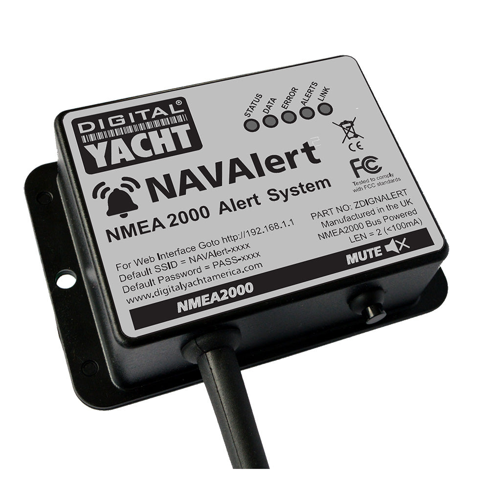 Digital Yacht NavAlert NMEA Monitor & Alarm System – Wireless Boat Safety & Remote Monitoring