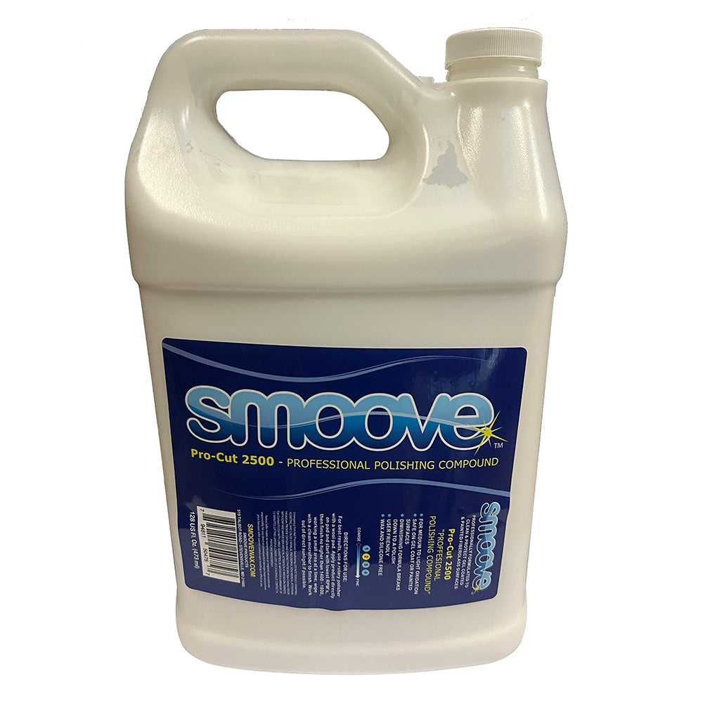 Smoove Pro-Cut 2500 Professional Cutting Compound, SMO020, Gallon