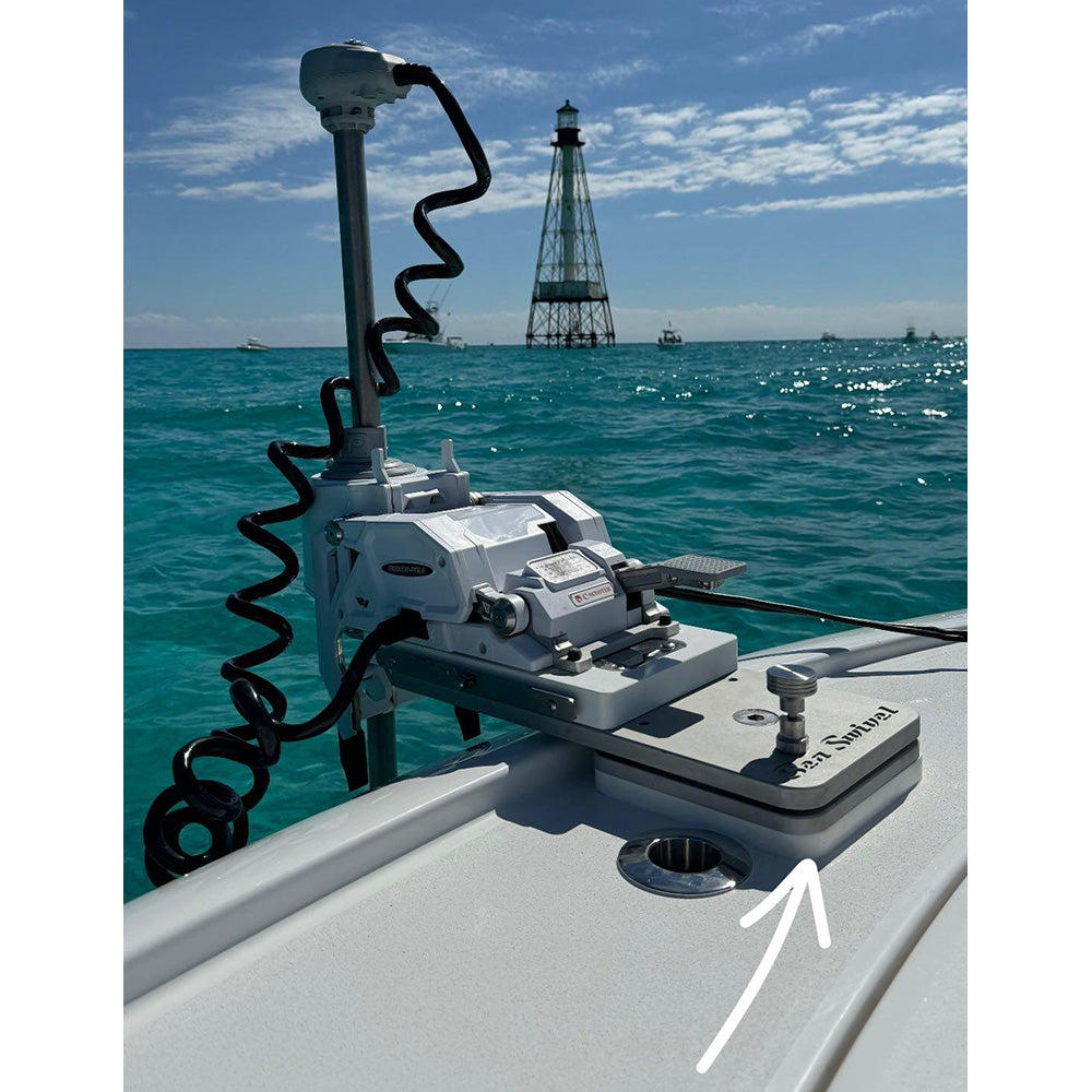 Sea Swivel 3/4-Inch Riser Kit for Standard Sea Swivel Trolling Motor Mount, SEA-HDM-RISER-KIT