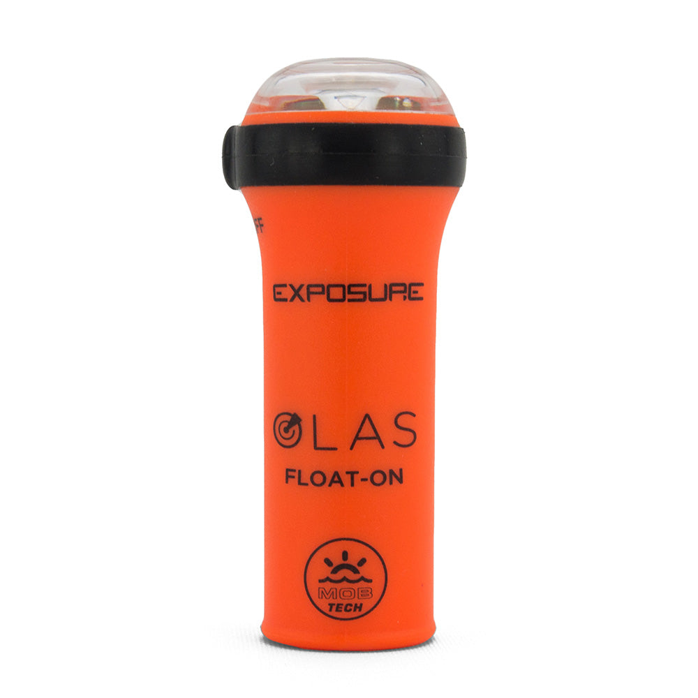 ACR Electronics OLAS Exposure Series MOB Float-On Light - Water-Activated Buoyant Crew Tracker with LED Flashlight and Strobe for Safe Overboard Recovery