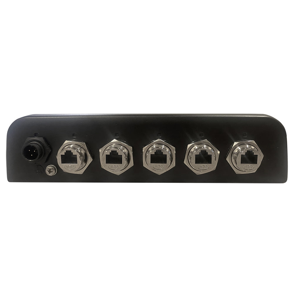 Furuno HUB102 Marinized 5-Port Ethernet Hub for Marine Connectivity and Network Expansion