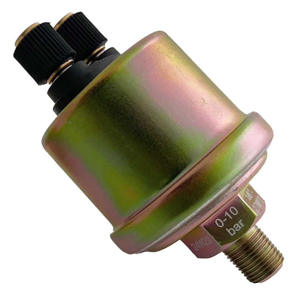 Veratron B002008 Oil Pressure Sensor, 1/8-27 NPT Thread, 10 Bar