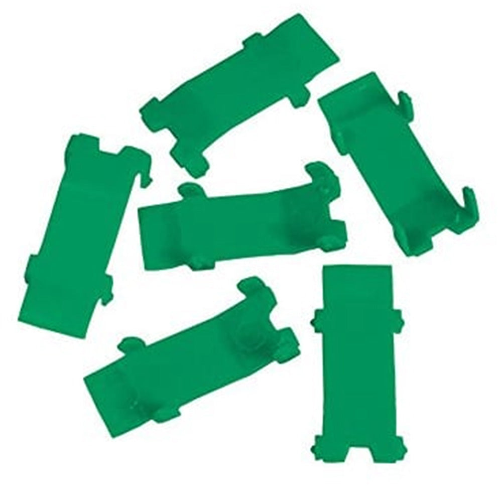 Leland Maximum Inflation V90124-00006 Replacement Green Indicator Clips, 6-Pack for Halkey-Roberts V87000 and V90000 Inflators