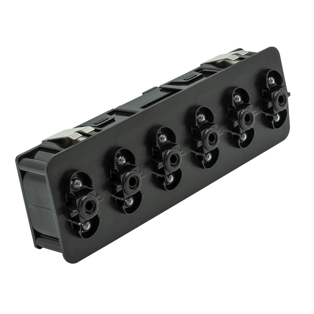 Maretron A3801-5 VMM6 Switch Module, No Actuators, Momentary ON, Blue LEDs with Adapter Cable