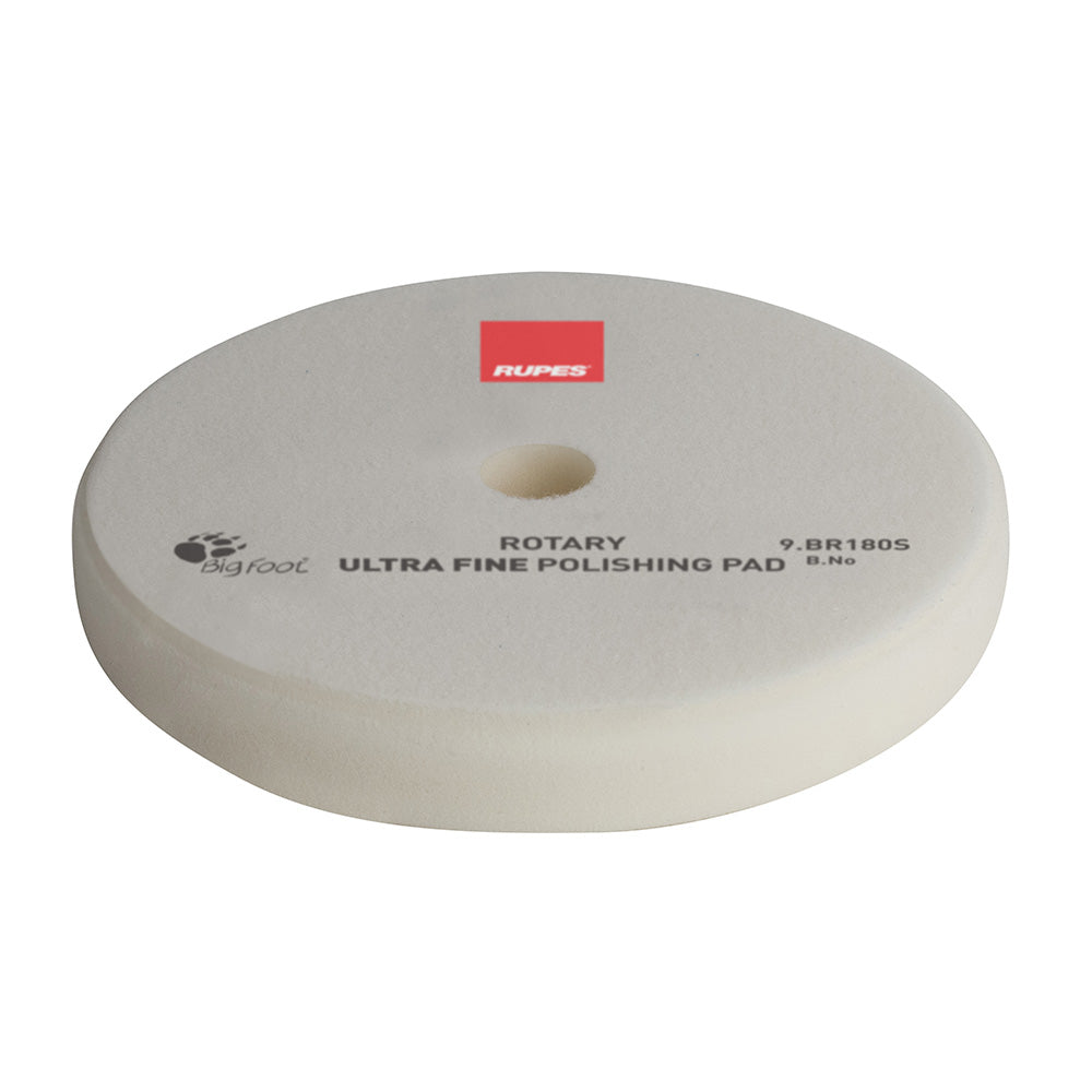 RUPES Rotary Ultra-Fine Polishing Foam Pad 155/160mm - White