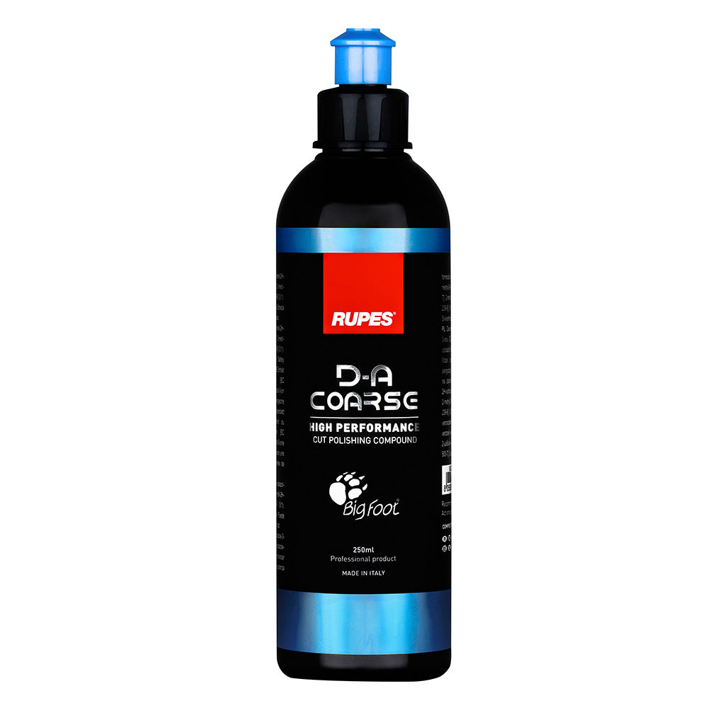 RUPES D-A Coarse High-Performance Cut Polishing Compound 250ml/8.5oz, Part 9.DACOARSE250
