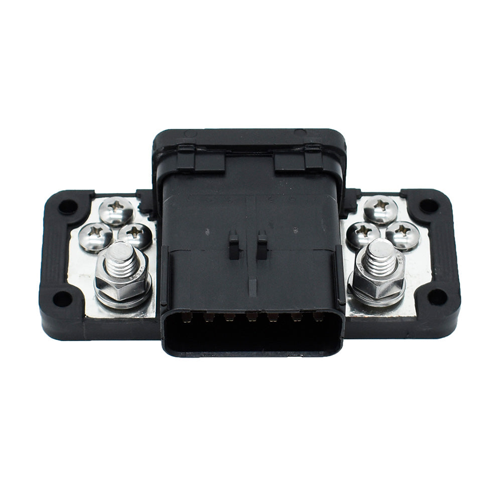 Bluewater 2314-B-000 14-Position Sealed FCI Molded Busbar, 150 Amp, 48 VDC