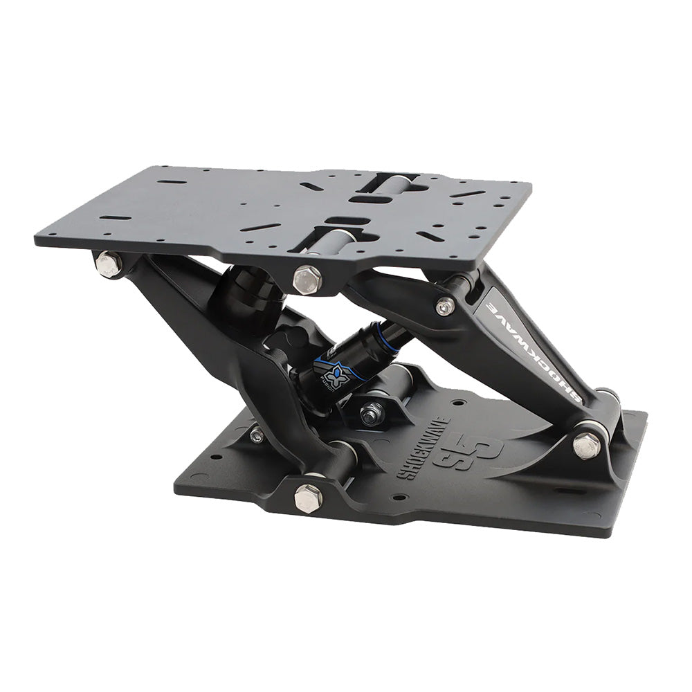 Shockwave Seats S5-LW Suspension Base - Black for Marine and Recreational Boats