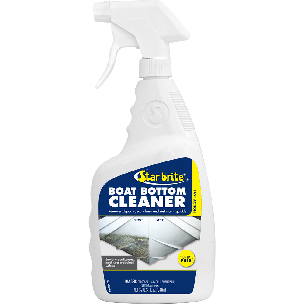 Star brite Boat Bottom Cleaner - 32 oz Heavy Duty Marine Hull Cleaner for Stubborn Stains and Grime