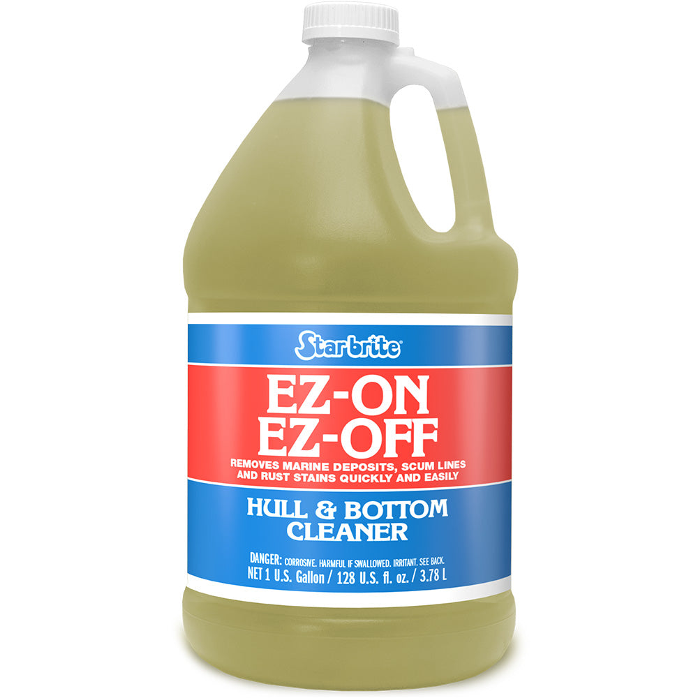 Star Brite EZ-ON EZ-Off Boat Hull & Bottom Cleaner - 1 Gallon for Marine Stain Removal and Surface Care