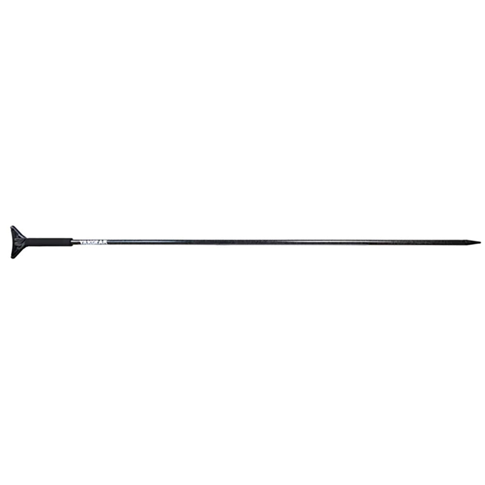 YakGear YakStick 6.5' Black Floating Stake-Out Anchor Stick with Mudfoot