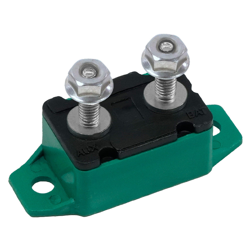 Egis Mobile Electric 30A Green Short Stop Circuit Breaker for Marine and Vehicle Applications