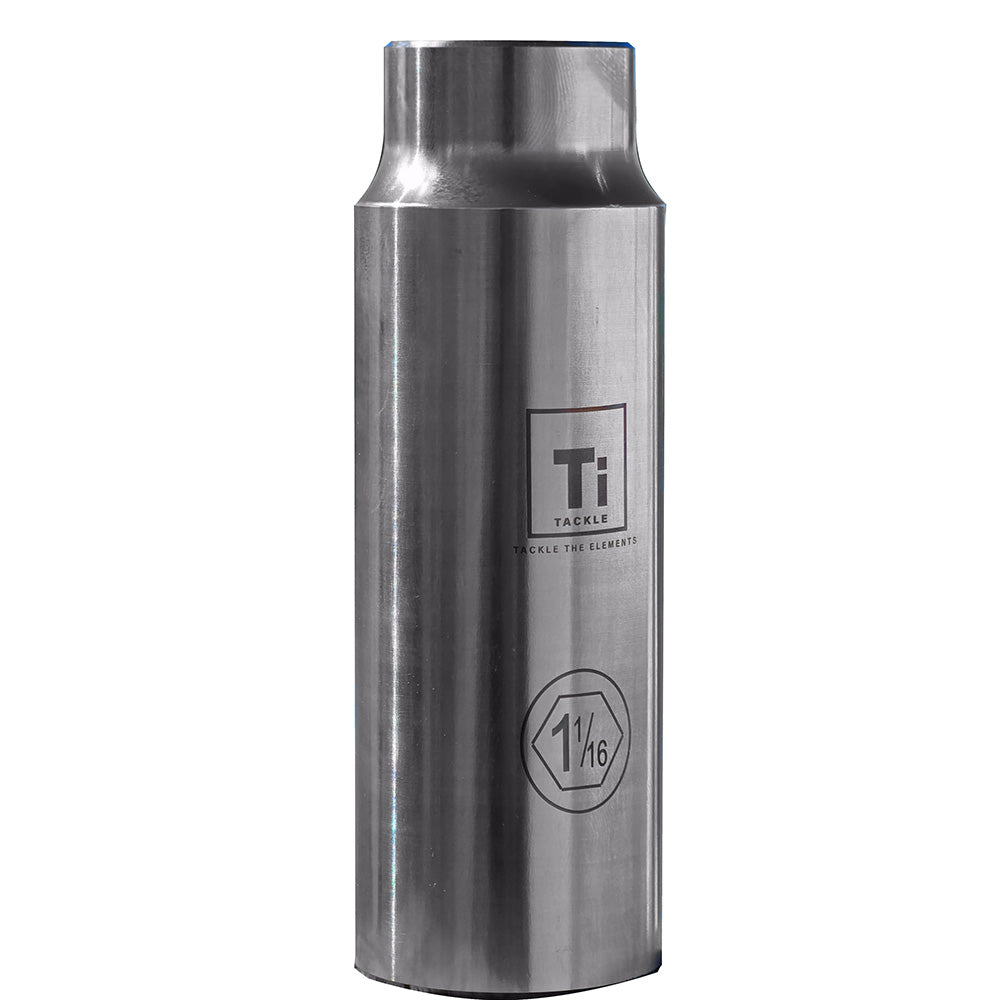 Ti-Tackle Titanium Prop Nut Socket 1-1/16" – 1/2" Drive for Marine and Boat Maintenance