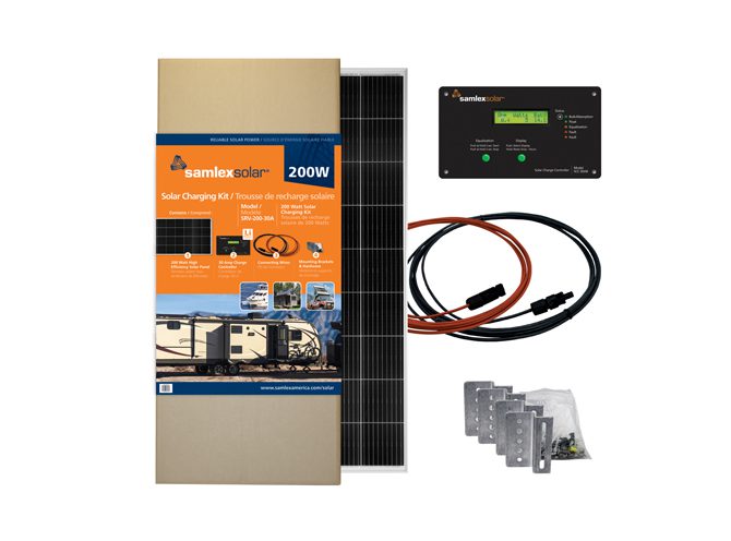200 WATT SOLAR CHARGING KIT - Marine Parts OnlySAMLEX AMER