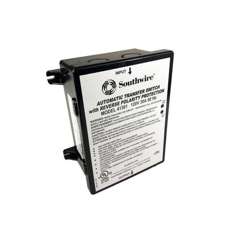 30A REVERSE POLARITY TRANSFER SWITC - Marine Parts OnlySOUTHWIRE