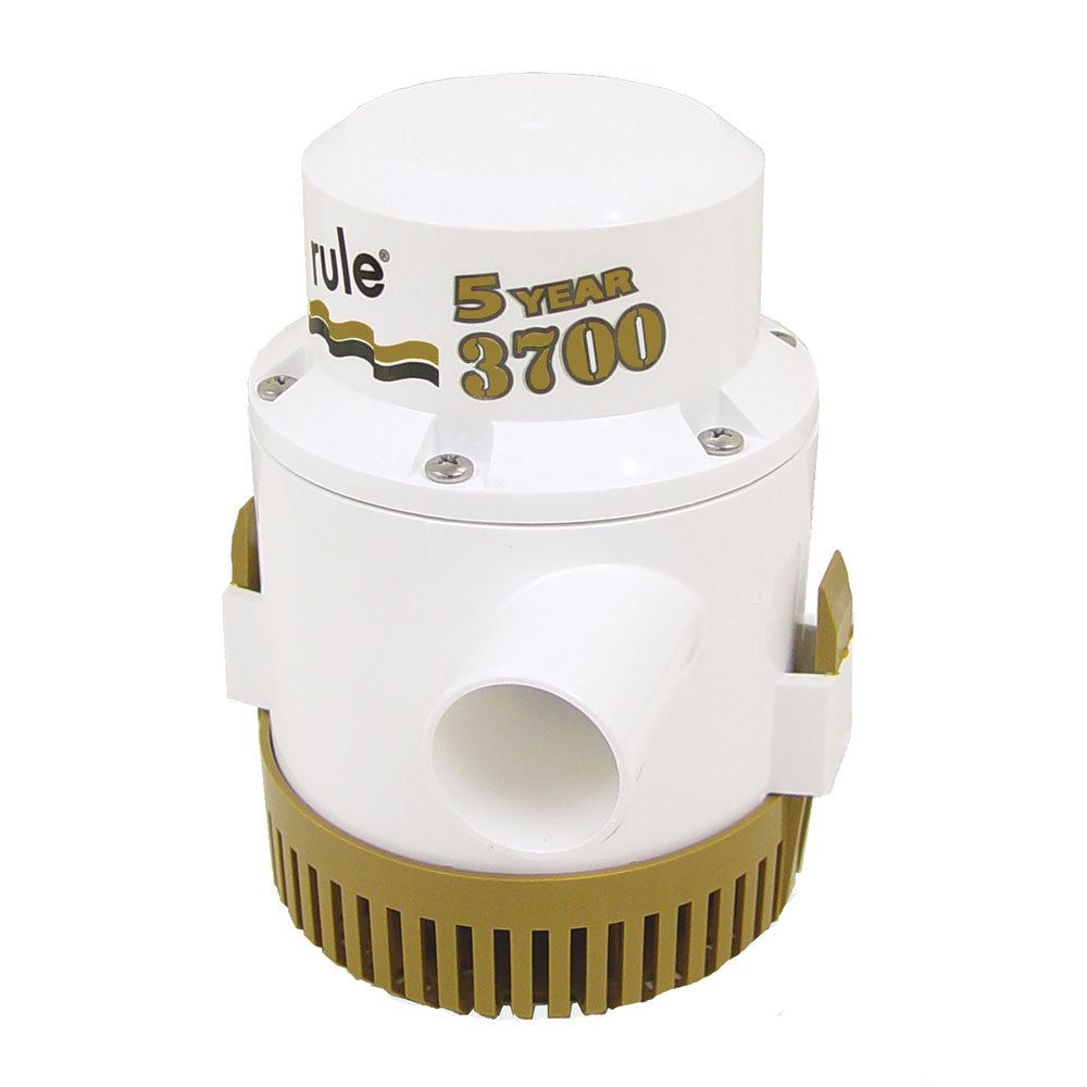 Rule 3700 G.P.H. Gold Series Bilge Pump, Part 13A, 12V DC Marine Pump
