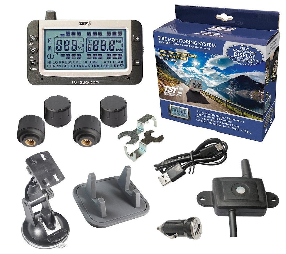 507 TPMS W/4 TIRE SNSR/REP BATT/REP - Marine Parts OnlyTRUCK SYSTMS