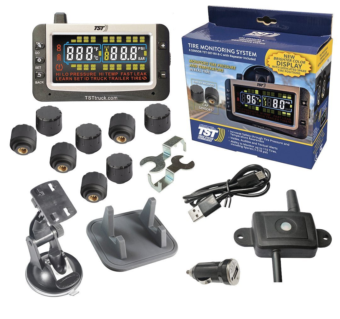 507 TPMS W/8 CAP SENSORS W/REPLACEA - Marine Parts OnlyTRUCK SYSTMS