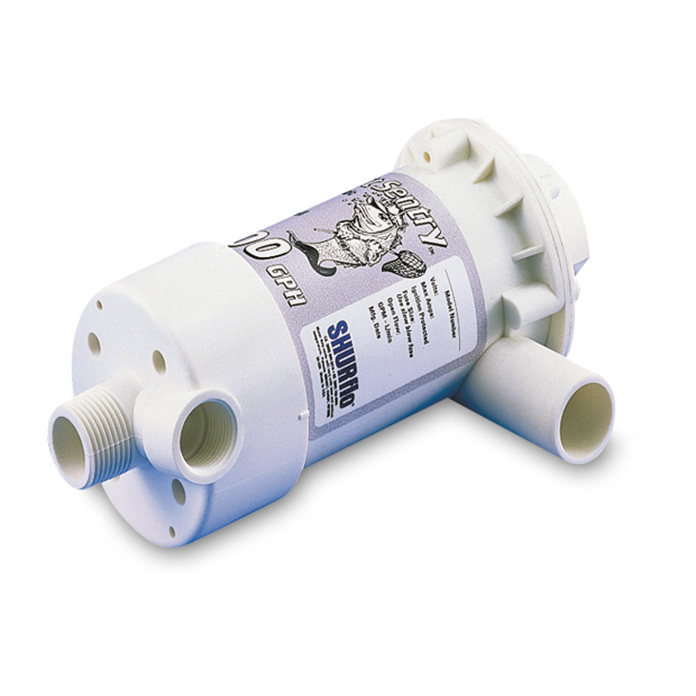 Shurflo by Pentair BAIT SENTRY 1100 Magnetic Drive Livewell Pump for Marine Applications