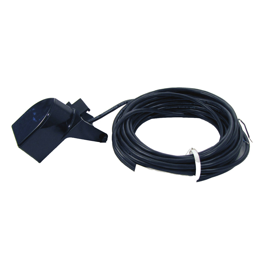 Faria Beede Instruments Transom Mount Transducer 235kHz - Low Profile, Easy Installation for Boats Up to 22 Feet
