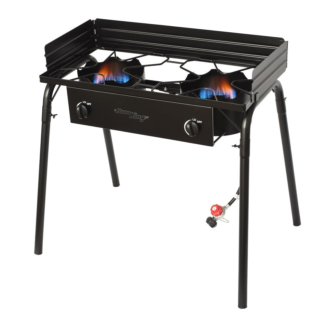 60K BTU DOUBLE BURNER STOVE - Marine Parts OnlyFLAME KING