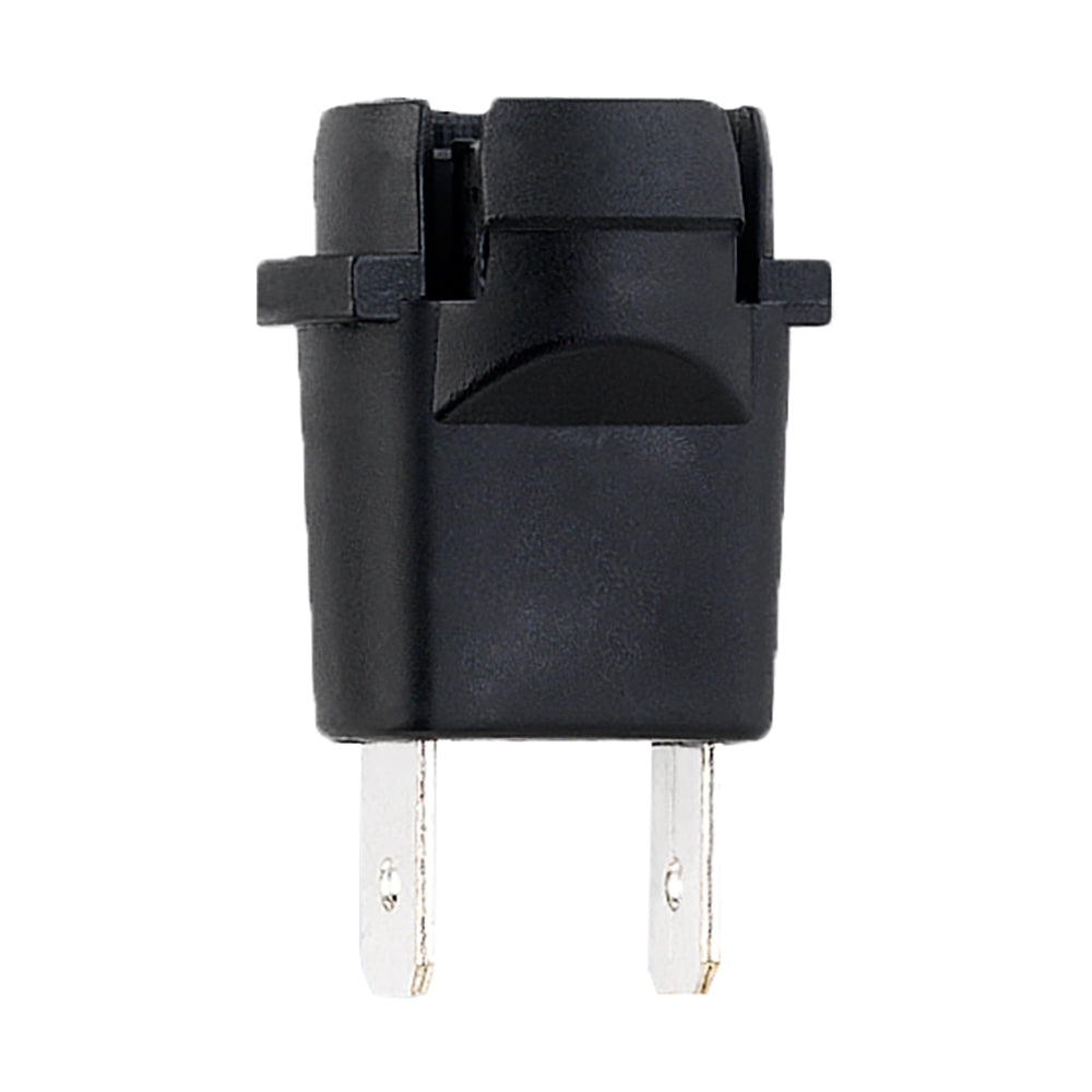 VDO 600-840 Type E Plastic Bulb Socket with Spade Connection