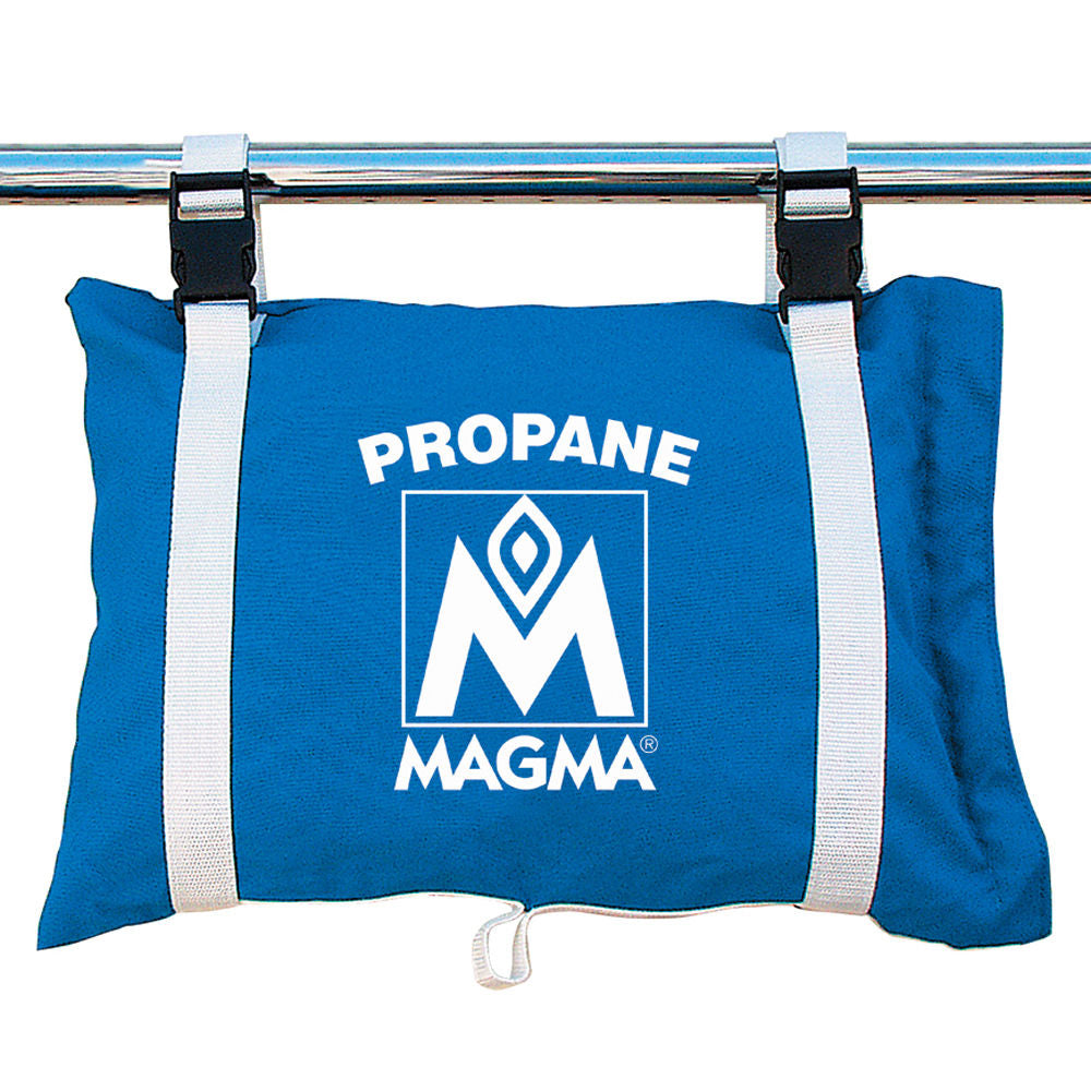 Magma Propane / Butane Canister Storage Locker and Tote Bag - Pacific Blue