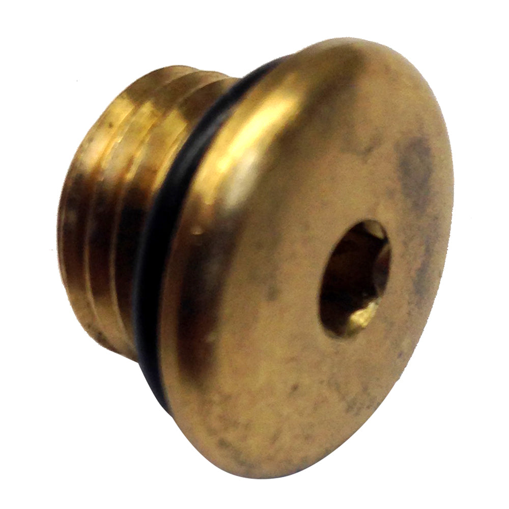 Uflex USA Brass Plug with O-Ring for Pumps - Part 71928P