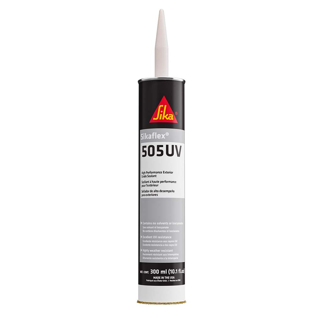 Sika Sikaflex 505UV High Performance Exterior Sealant - 10.3oz Cartridge in White