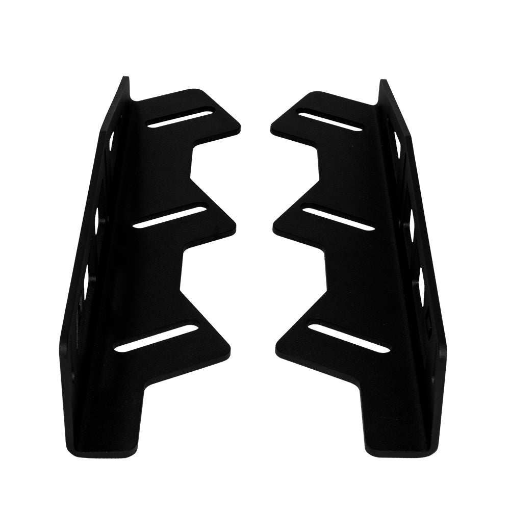 RIGID Industries 41611 2017-2018 Ford Raptor Triple Fog Mount Kit for 6 D-Series LED Lights