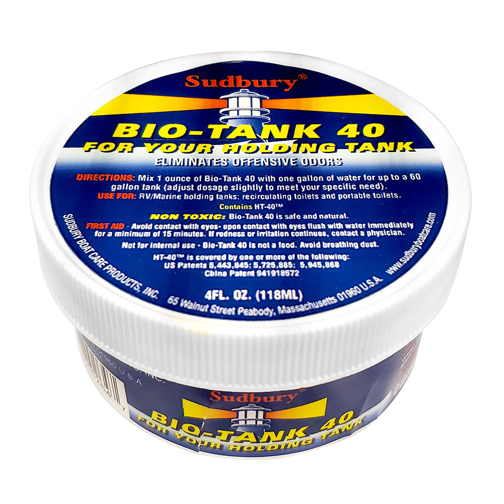 Sudbury Bio-Tank 40 Holding Tank Treatment, 4 oz, Part Number 926