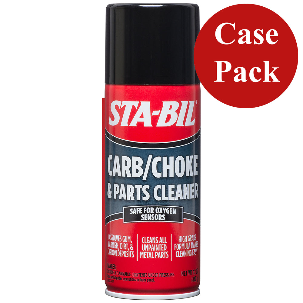 STA-BIL Carburetor, Choke & Parts Cleaner 12.5 oz Aerosol, Case of 12 – Part 22005CASE