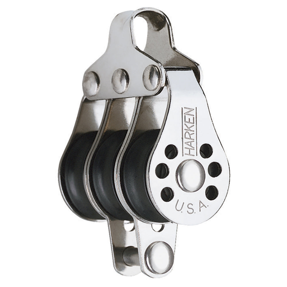 Harken 22mm Triple Micro Block with Becket, Part 229
