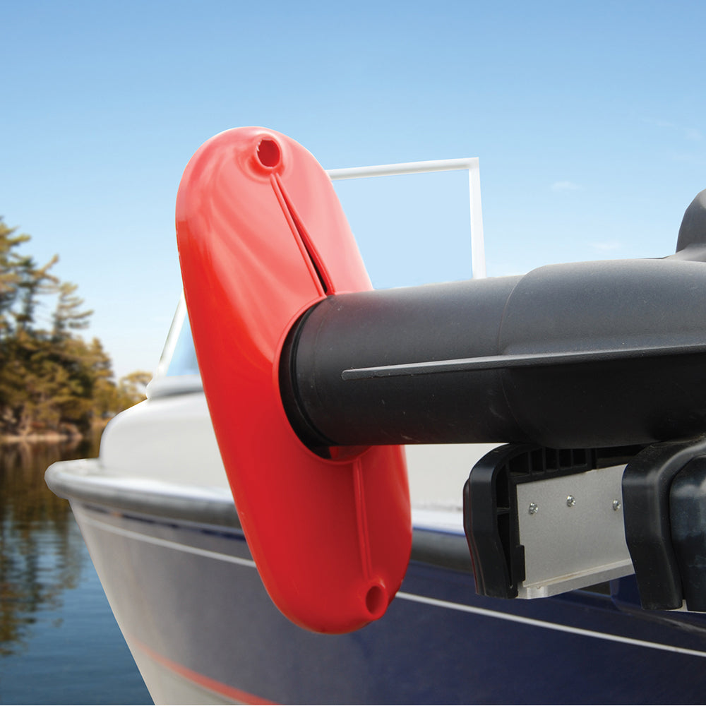 Taylor Made 12-Inch Red Trolling Motor Propeller Cover - 2-Blade Marine Grade Vinyl Protection