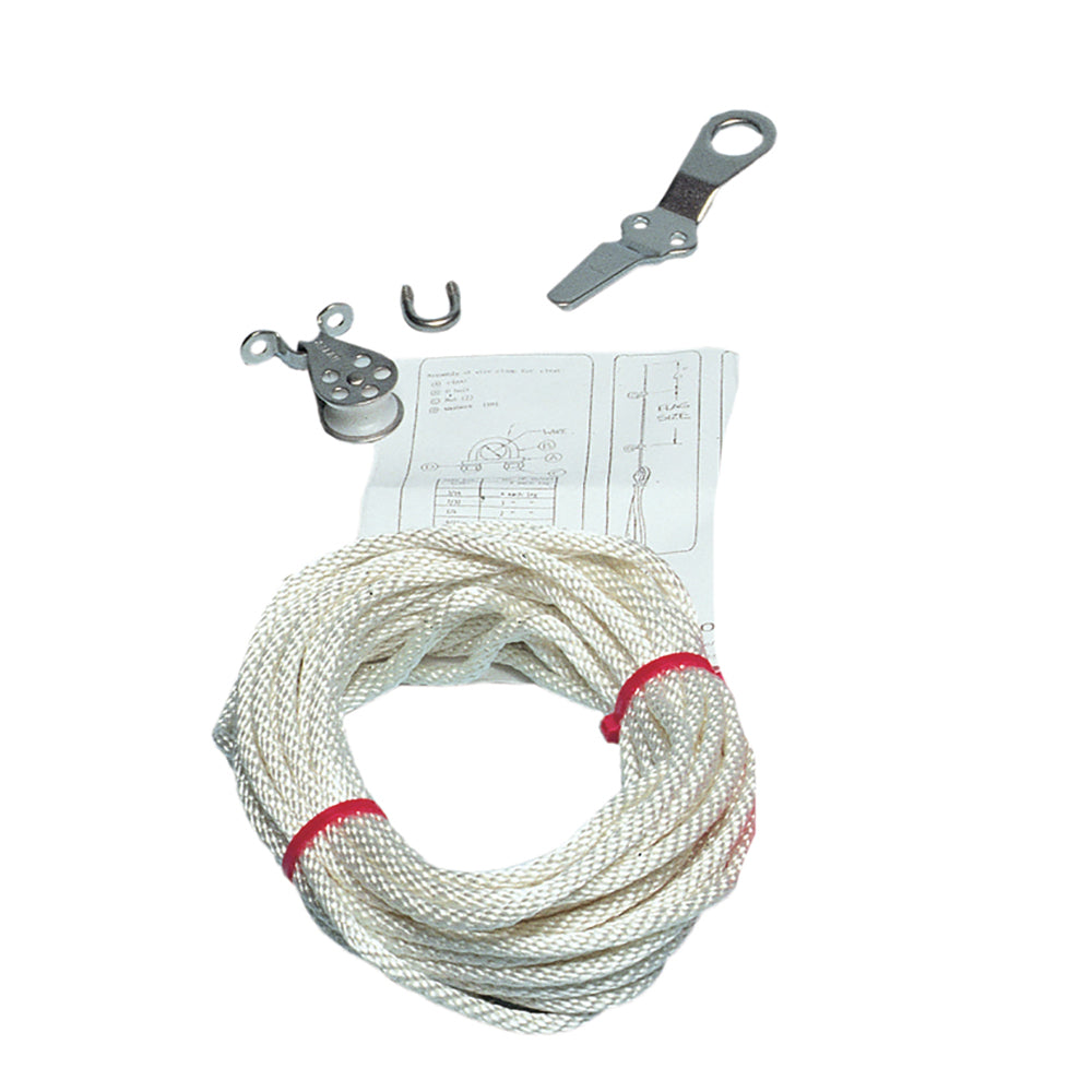 C. Sherman Johnson Spreader Flag Halyard Kit, 40-530 with 40-Foot Polyester Line