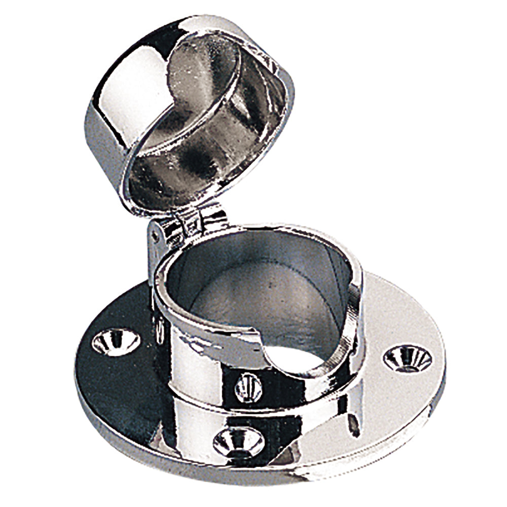 Sea-Dog Chrome Brass Hinged Chain Deck Pipe 322080-1