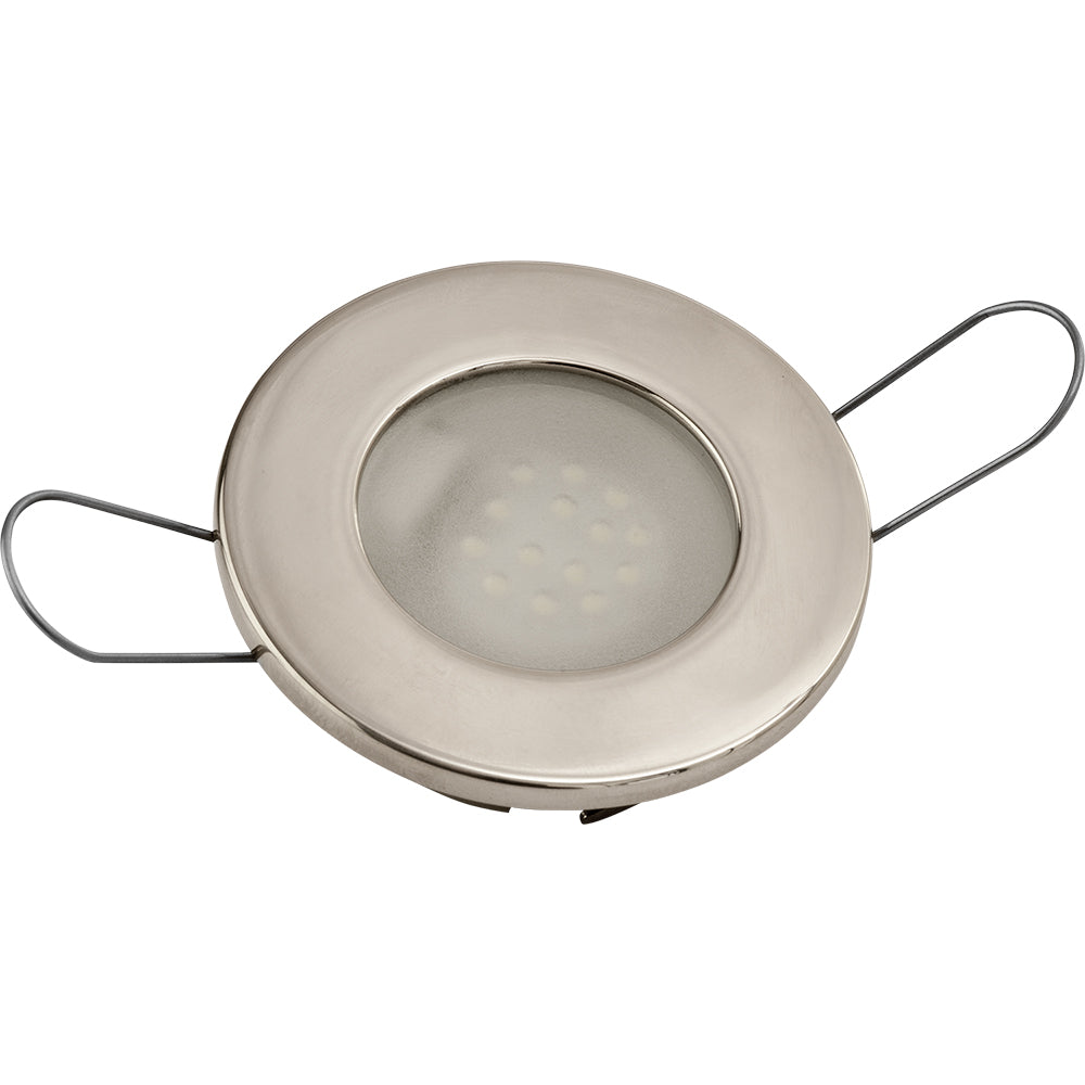 Sea-Dog 404232-3 LED Overhead Light, Brushed 304 Stainless Steel, Frosted Lens, 60 Lumens