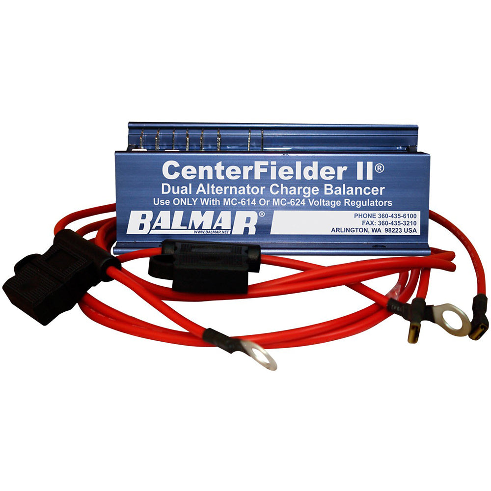 Balmar Centerfielder II CFII-12/24 12/24V Charging Controller with Wires for Twin Engines and One Battery Bank