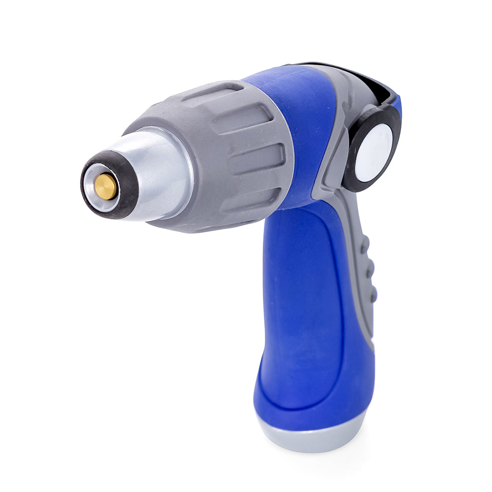 Camco 41986 Coil Hose Nozzle with Thumb Lever, Adjustable Spray Pattern