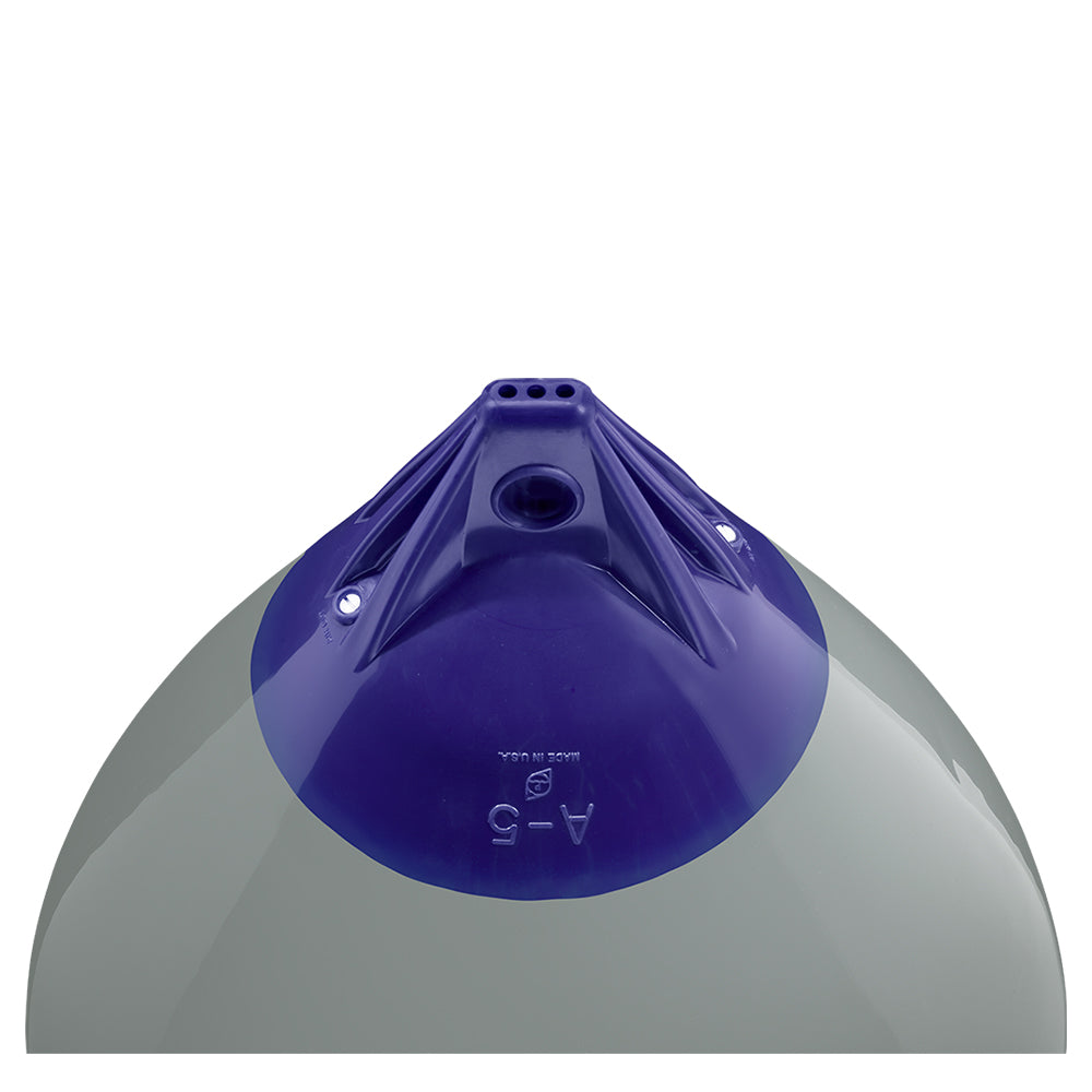 Polyform U.S. A-5 Buoy 27-Inch Diameter - Grey | Versatile Heavy-Duty Marine Marker