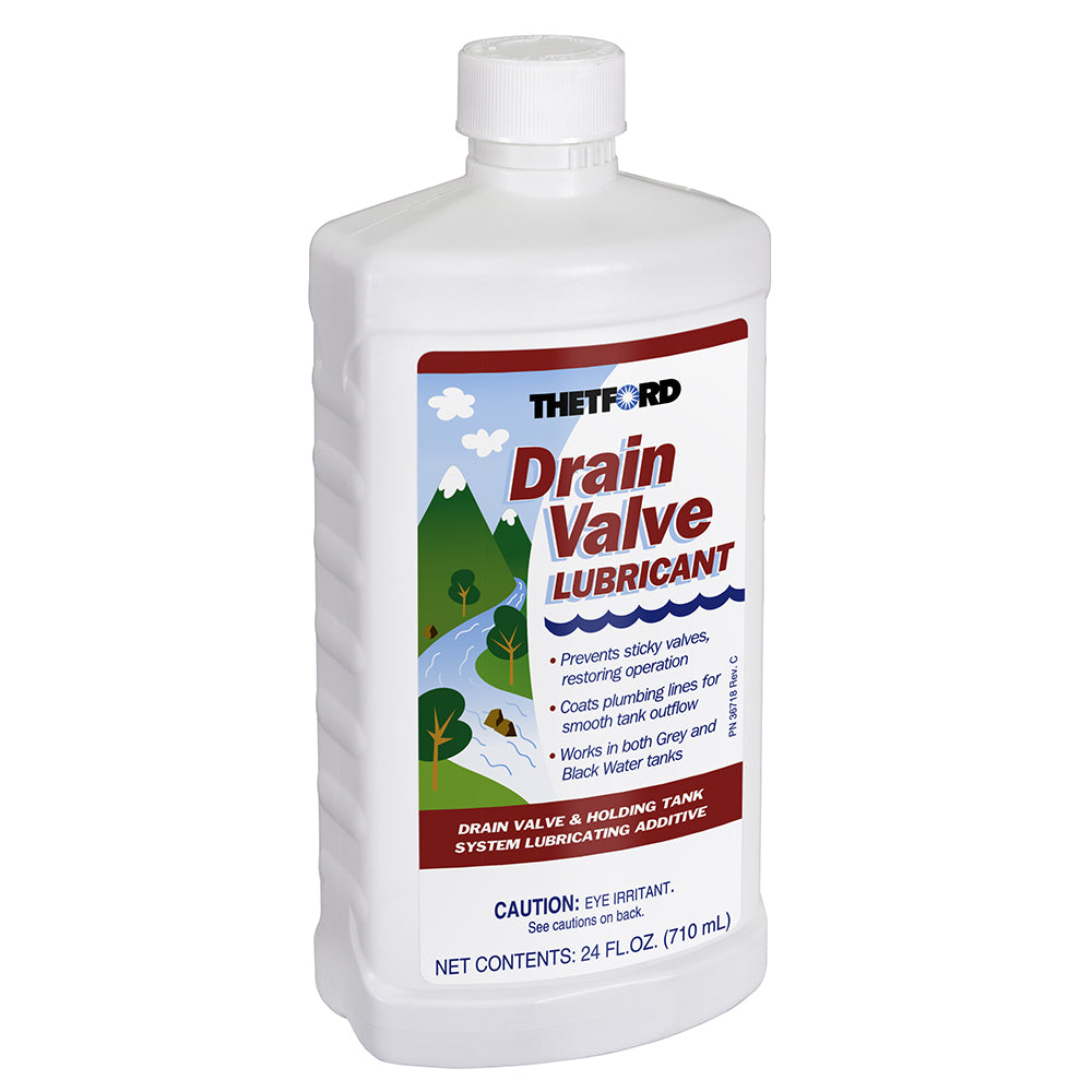 Thetford Marine Drain Valve Lubricant - 24oz for Smooth, Reliable Tank Operation