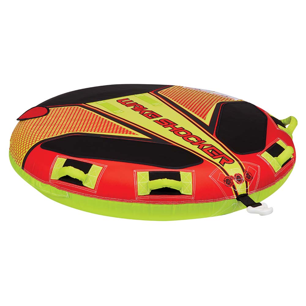 Full Throttle Wake Shocker 2-Rider Towable Tube, Red – Part Number 302400-100-002-21