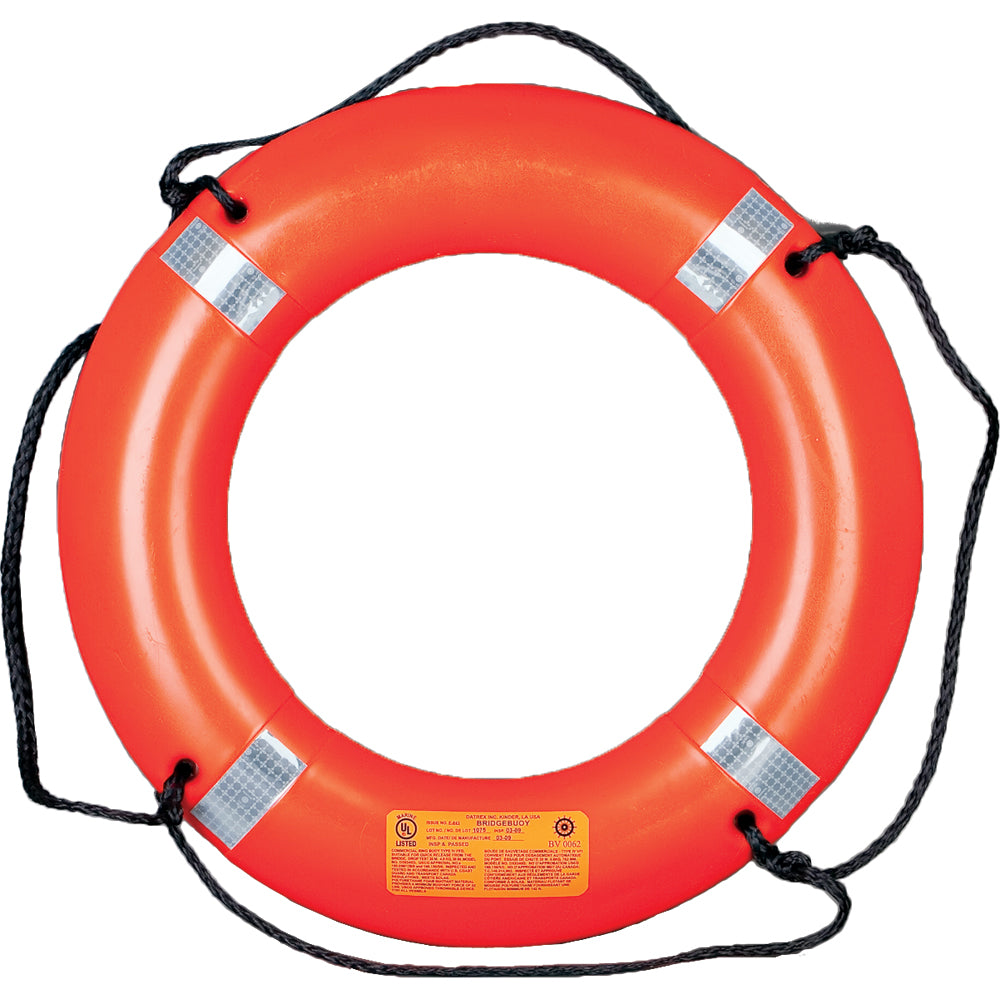 Mustang Survival 30-Inch Ring Buoy with Reflective Tape – Commercial Marine Safety Device