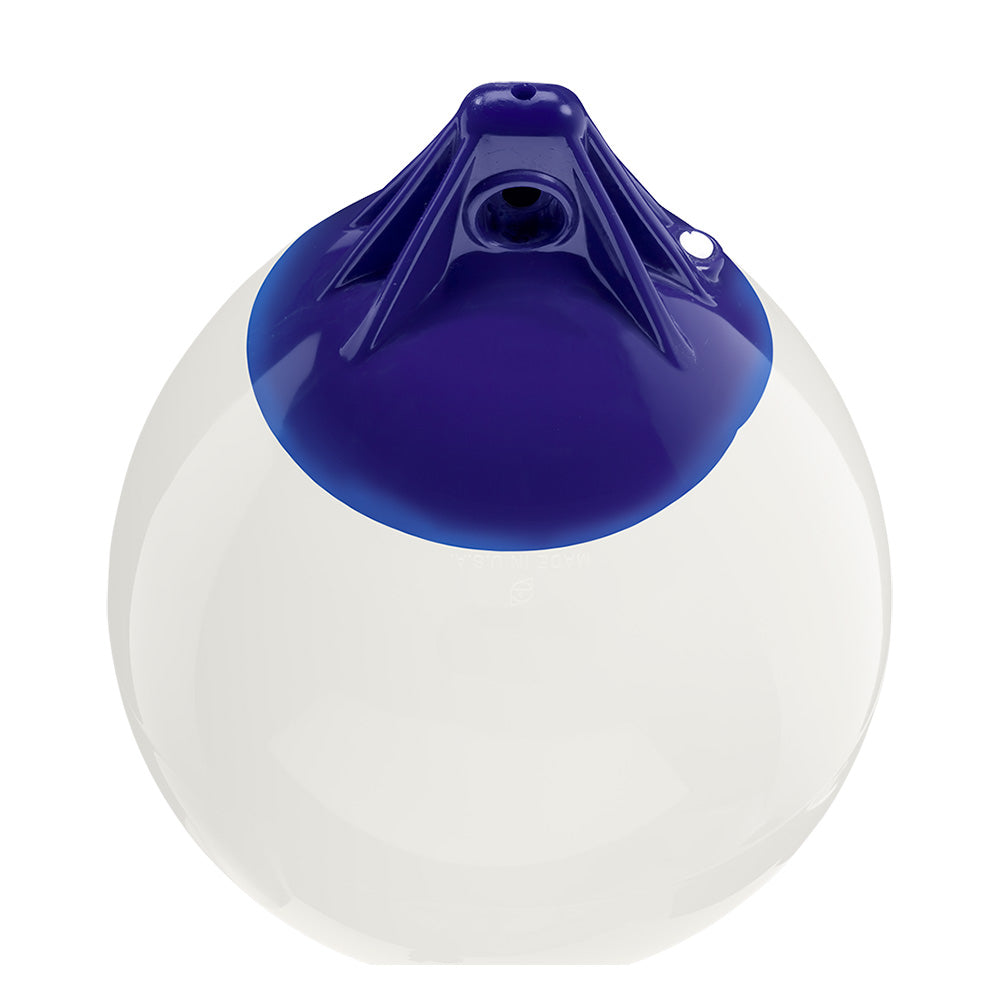 Polyform U.S. A-Series A-0 Buoy 8-Inch Diameter - White for Heavy Seas and Marine Marking