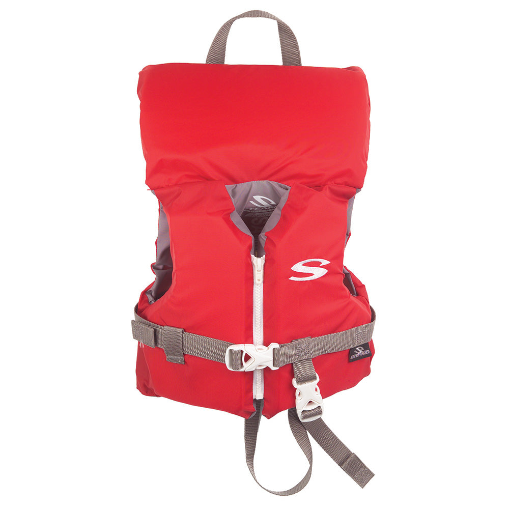 Stearns Classic Infant Life Jacket, Type II, Red, Under 30 lb, Part Number 2158920