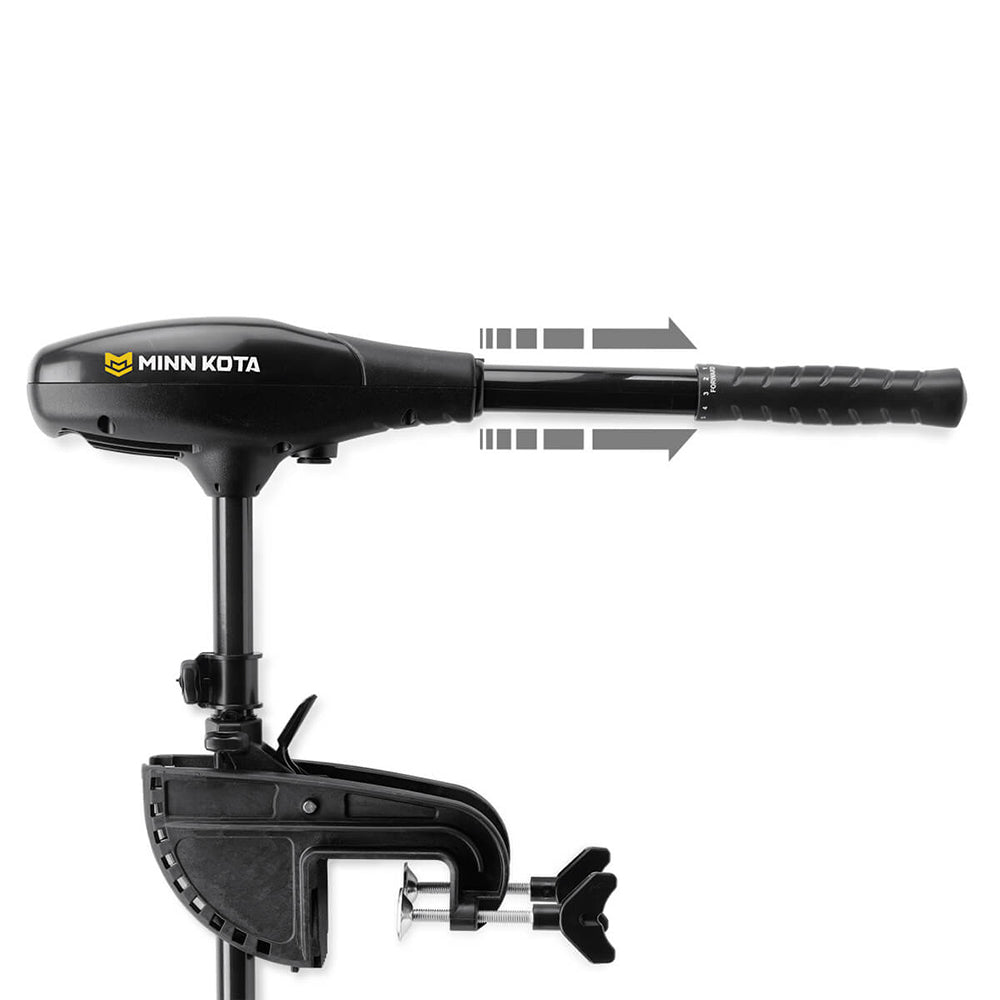 Minn Kota Endura Max 55 Transom Mount Trolling Motor - 12V, 55 lb Thrust, 36-Inch Shaft
