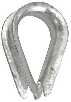 GALVANIZED ROPE THIMBLE-1/2'