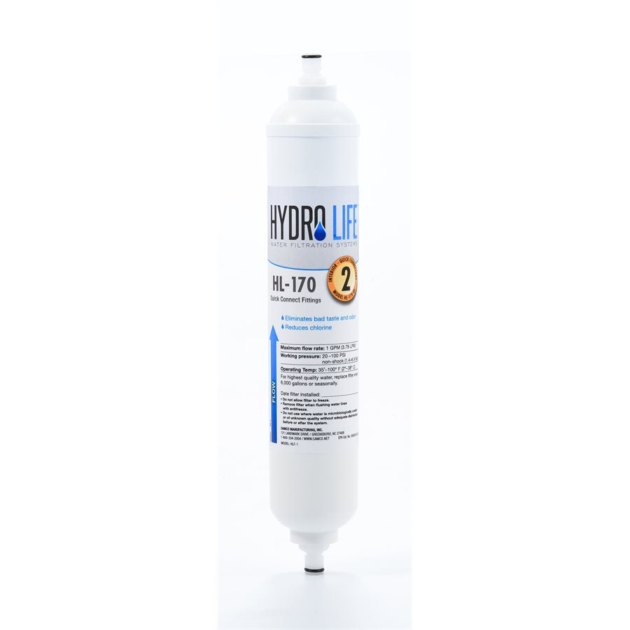 Camco 52101 HL-170QC Replacement RV Water Filter